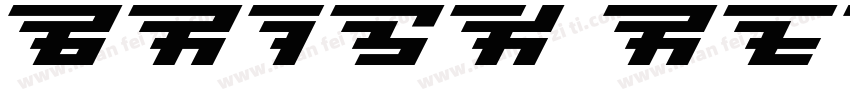 Brisk Regular Regula字体转换
